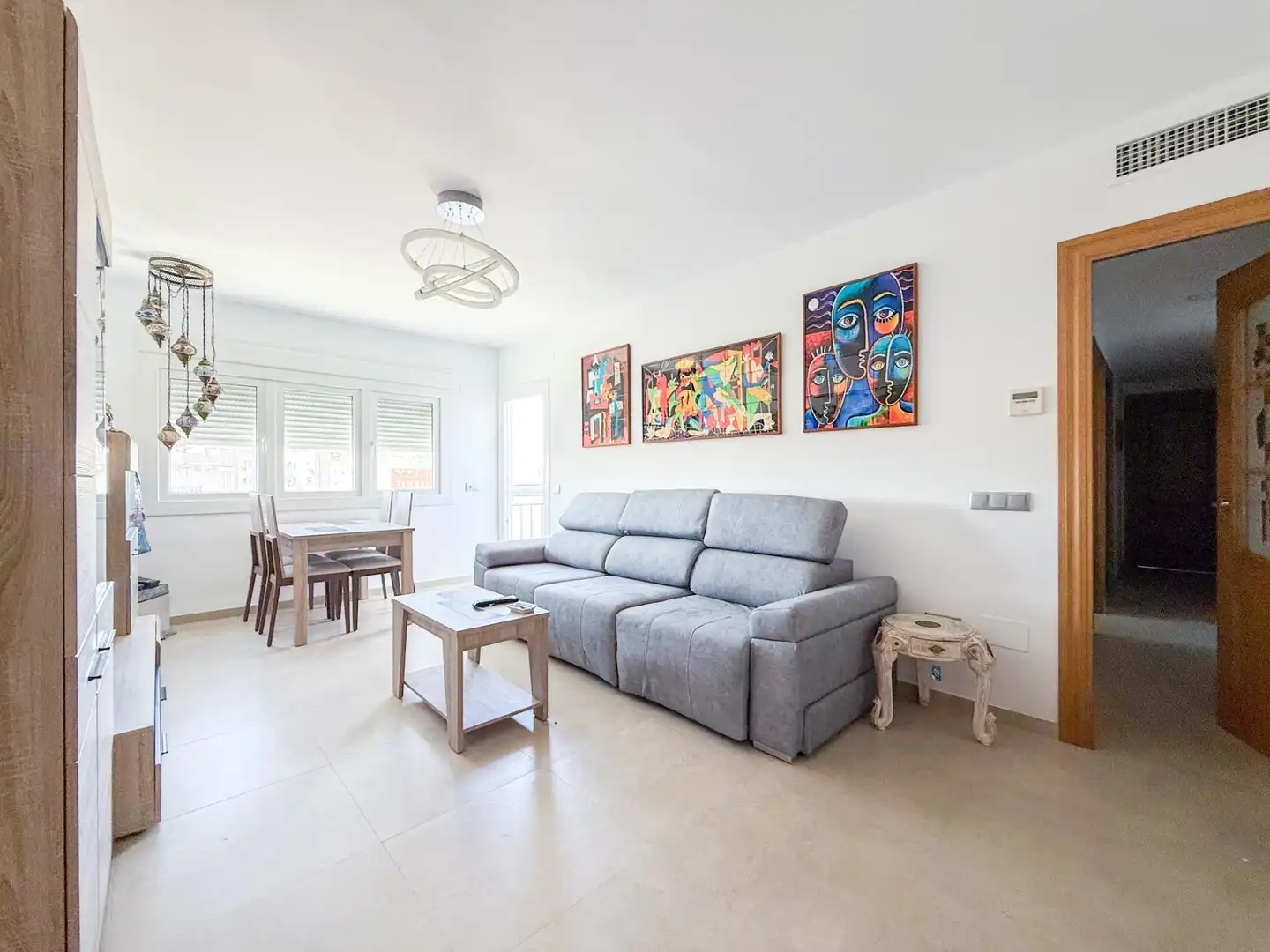 Sala d'estar de Pis en venda en Málaga amb Aire condicionat, Calefacció i Jardí privat