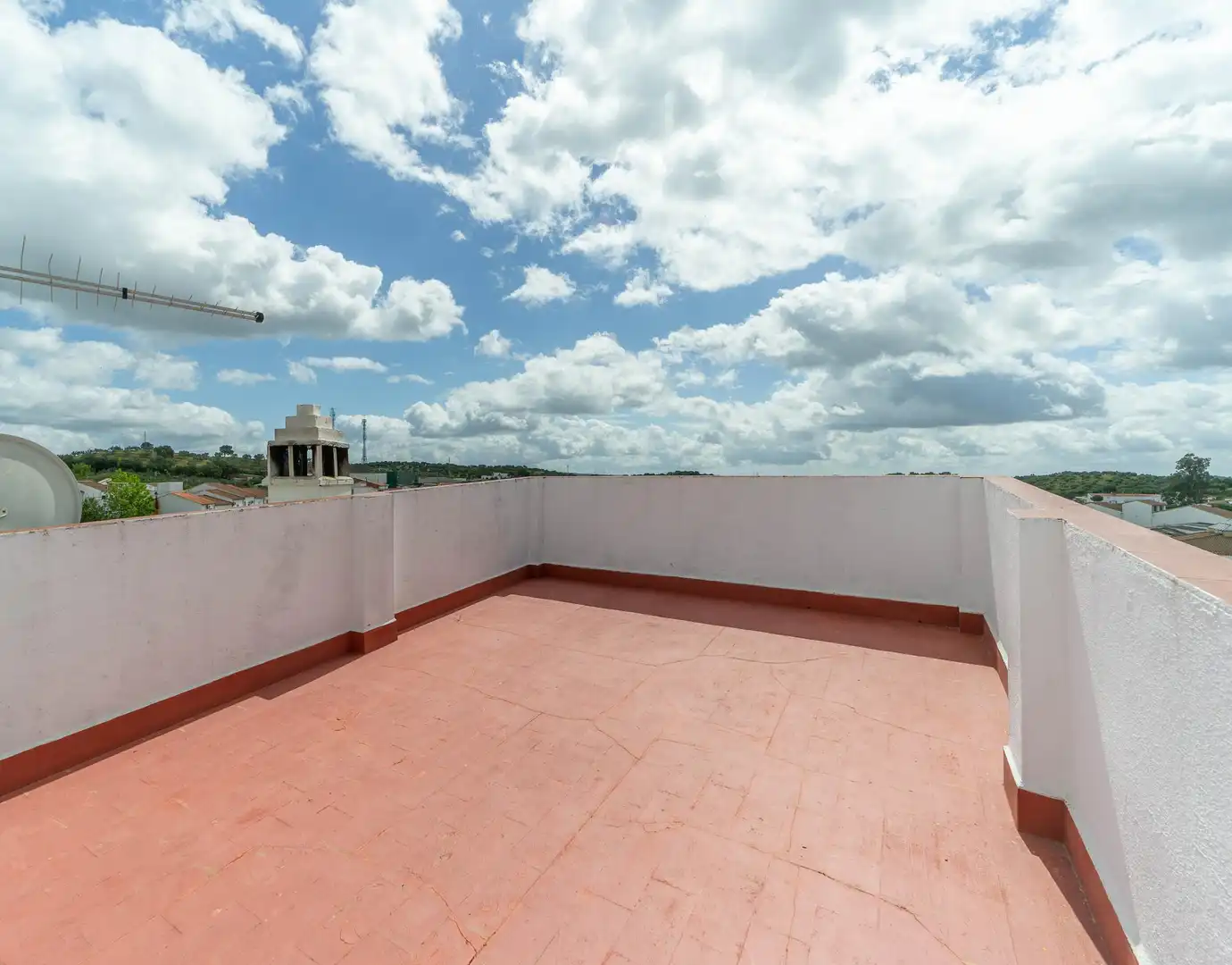 Terrassa de Casa adosada en venda en Las Navas de la Concepción