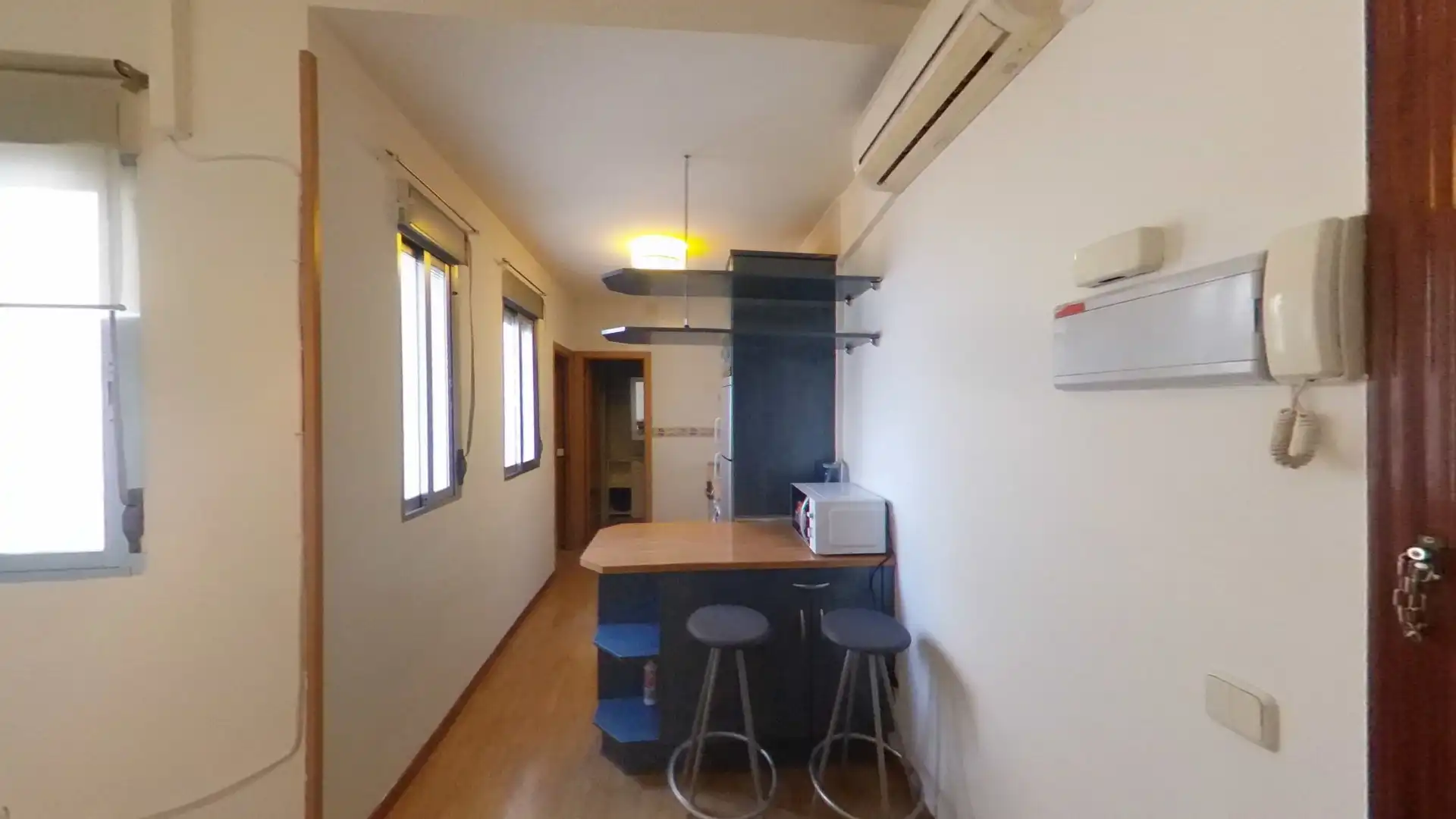 Cocina de Piso de alquiler en  Madrid Capital con Aire acondicionado, Calefacción y Amueblado