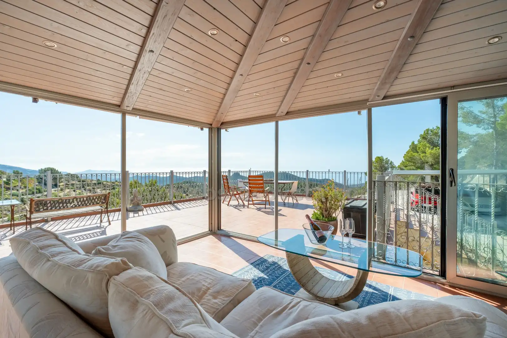 Terraza de Casa o chalet en venta en Relleu con Aire acondicionado, Jardín privado y Terraza