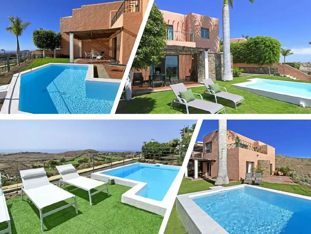 Vista exterior de Edifici en venda en San Bartolomé de Tirajana amb Piscina comunitària