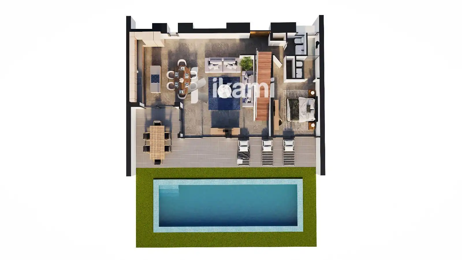 Detached house with pool for sale in La Merced, imagen 12