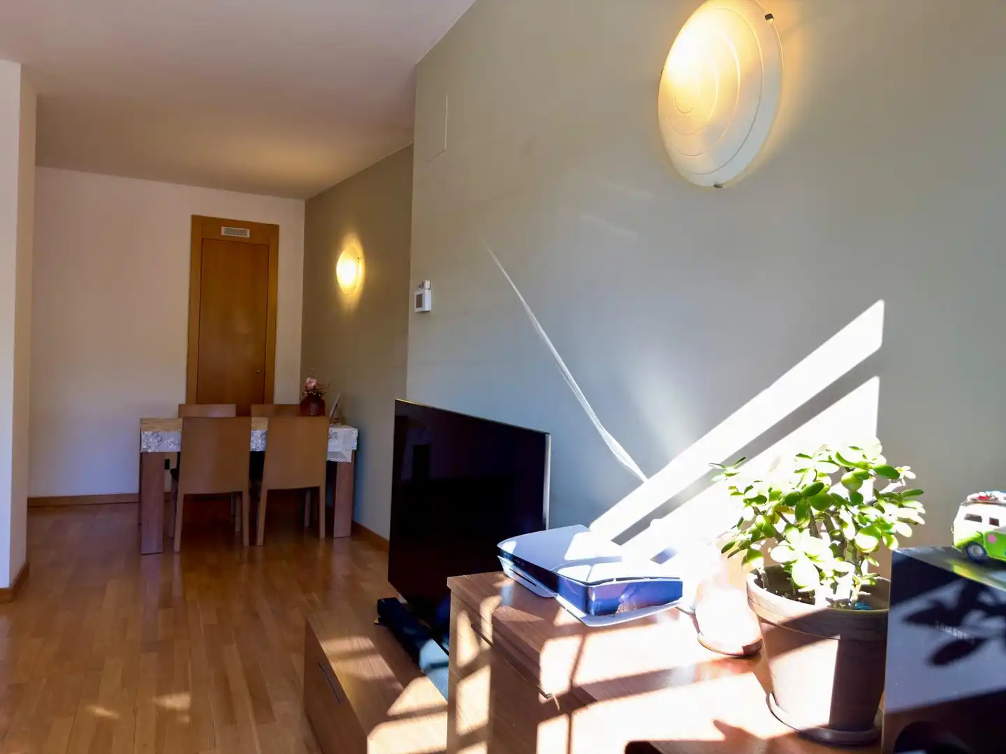 Living room of Flat for sale in Sant Antoni de Vilamajor  with Storage room