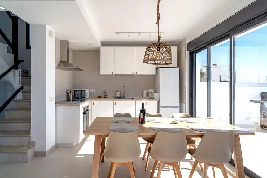 Cocina de Casa o chalet en venta en Nerja con Aire acondicionado, Terraza y Piscina