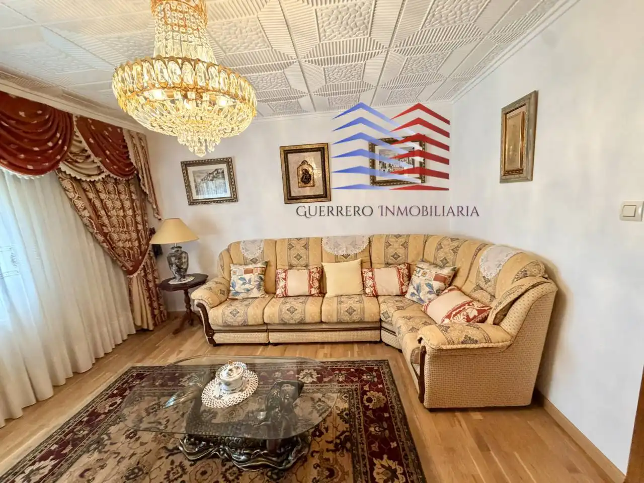 Sala de estar de Casa o chalet en venta en Coles con Calefacción, Jardín privado y Terraza