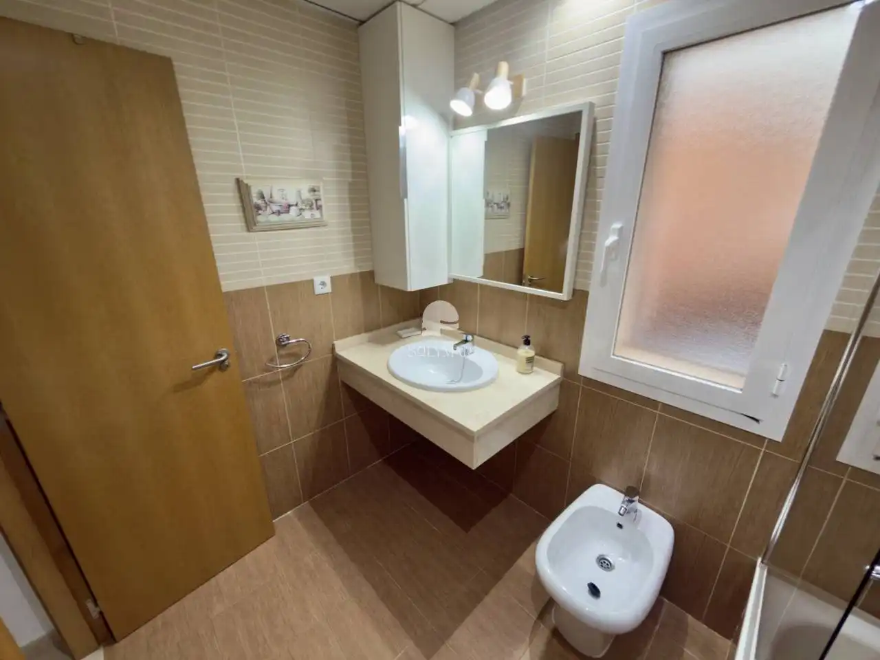 Badezimmer von Einfamilien-Reihenhaus zur Miete in Vélez-Málaga mit Klimaanlage, Terrasse und Möbliert