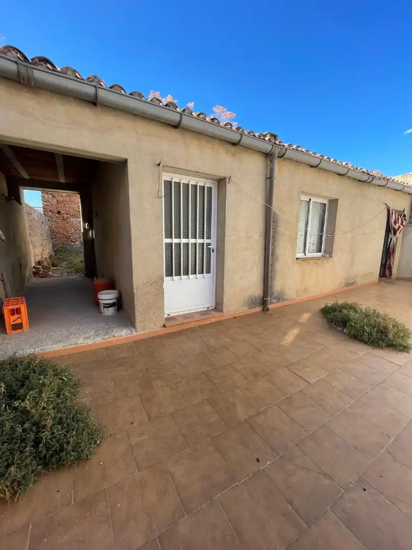 Vista exterior de Casa o chalet en venta en Villanueva de la Fuente con Jardín privado y Trastero