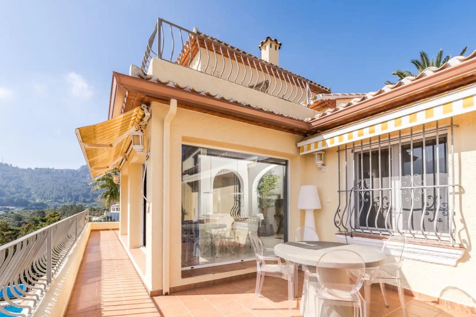 Garden of Houses for sale in Dénia  with Air Conditioner, Heating and Private garden