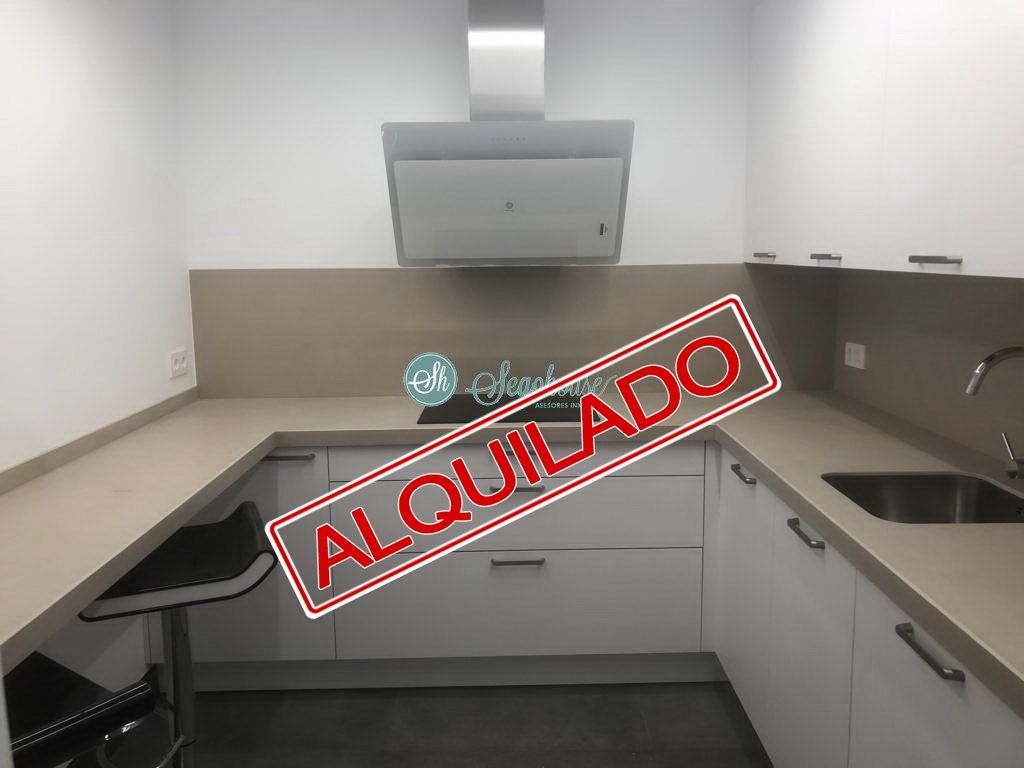 Kitchen of Apartment to rent in Segovia Capital  with Heating, Terrace and Furnished