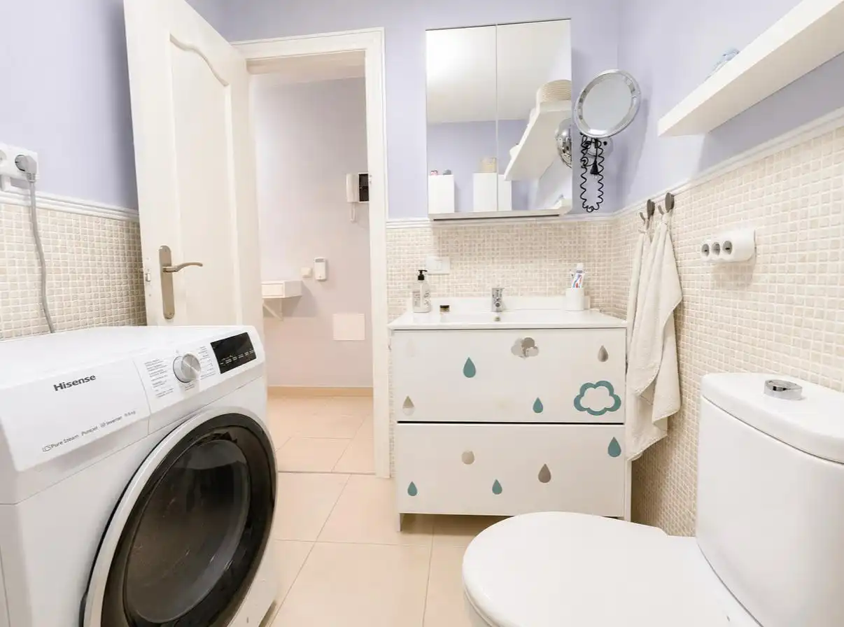 Bathroom of Flat for sale in Arona  with Furnished, Balcony and Community pool