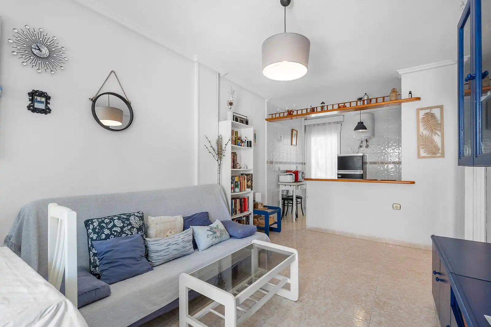 Living room of Houses for sale in Torrevieja  with Terrace, Furnished and Community pool