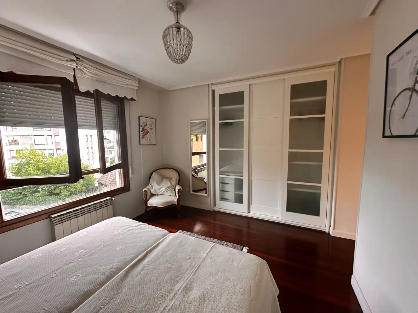 Bedroom of Flat for rent in Santander  with Heating, Parquet flooring and Terrace