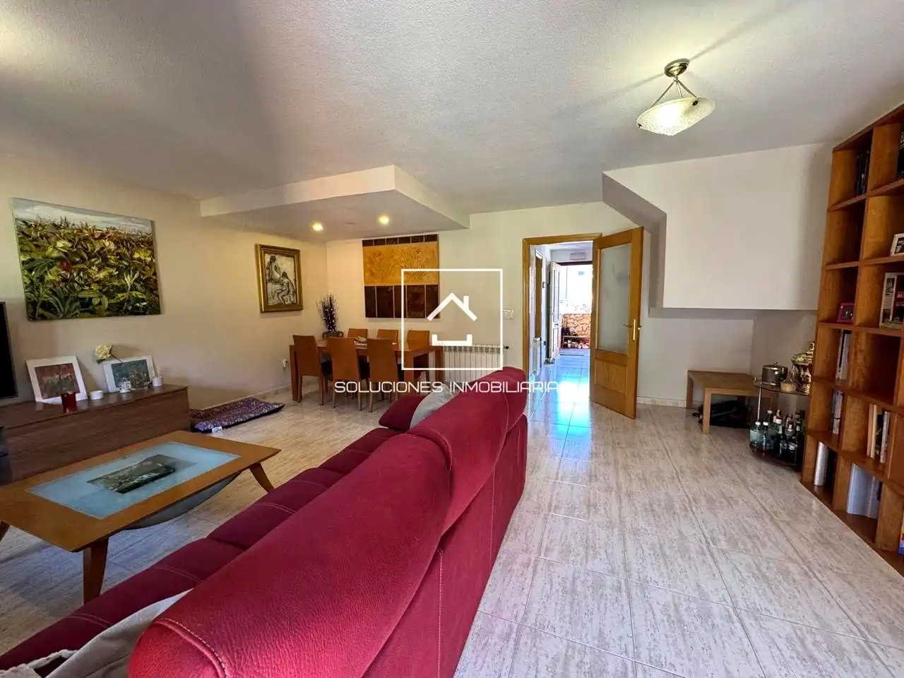 Wohnzimmer von Haus oder Chalet zum Verkauf in Rivas-Vaciamadrid mit Klimaanlage und Terrasse