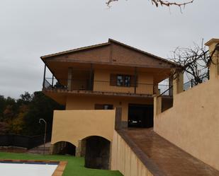 Exterior view of House or chalet for sale in Riells i Viabrea  with Terrace, Swimming Pool and Balcony