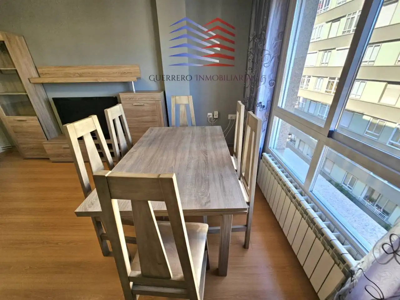 Esszimmer von Wohnungen zur Miete in Ourense Capital  mit Heizung, Parkett und Möbliert