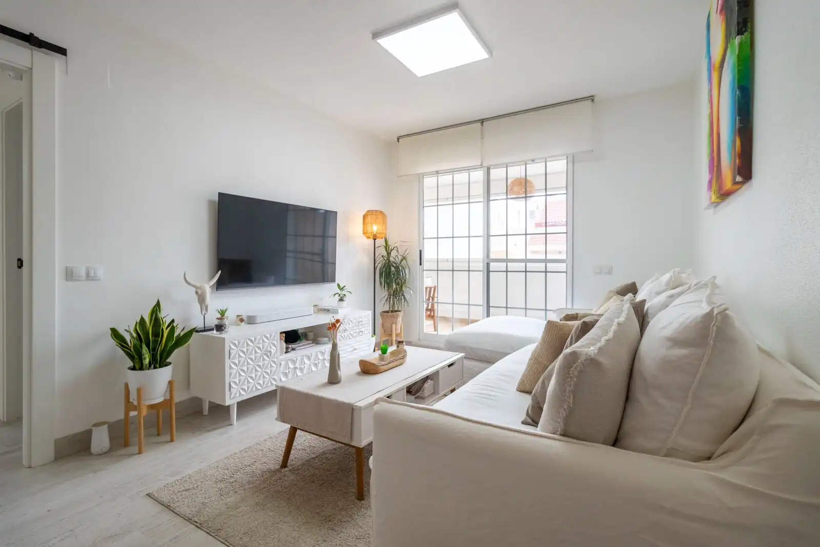 Living room of Flat for sale in Santa Pola  with Furnished and Community pool