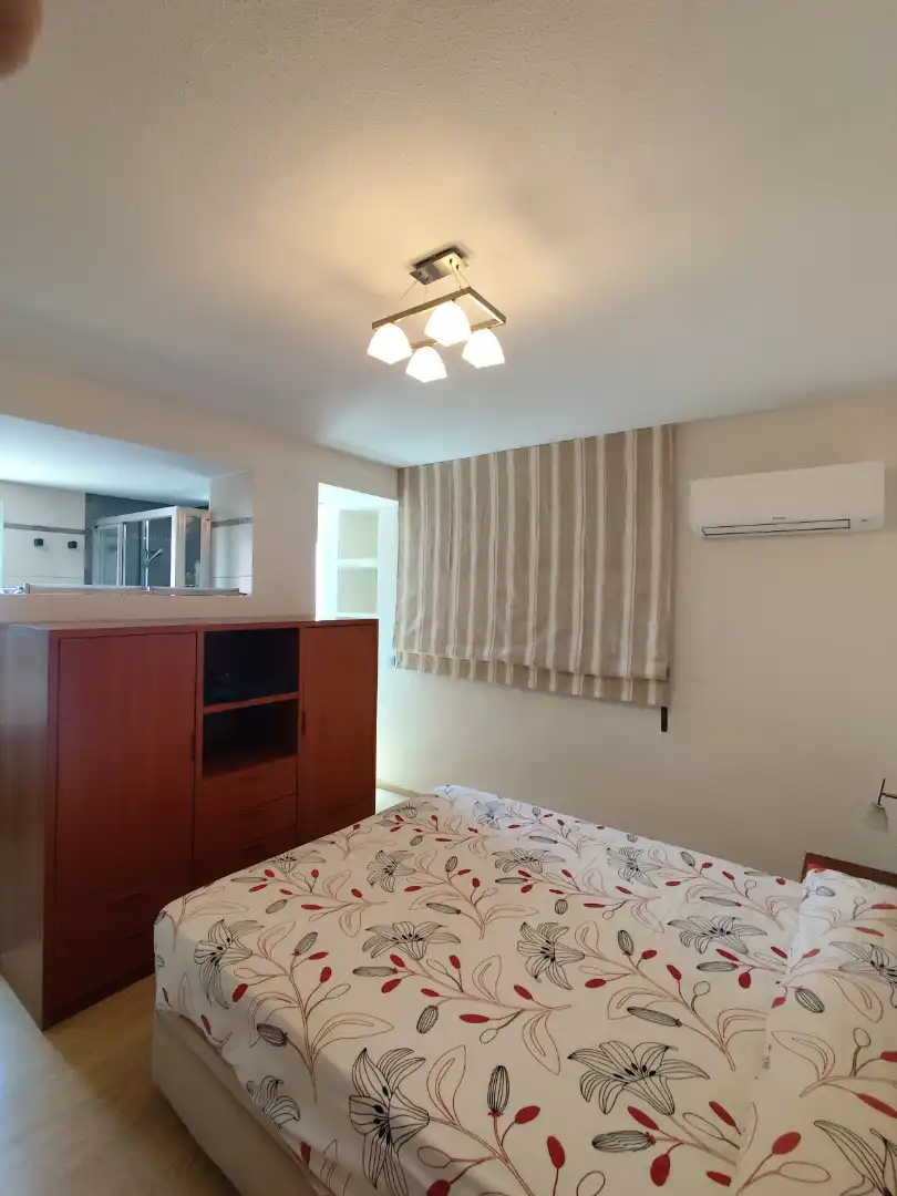 Bedroom of Flat for rent in Valencia  with Air Conditioner, Furnished and Washing machine