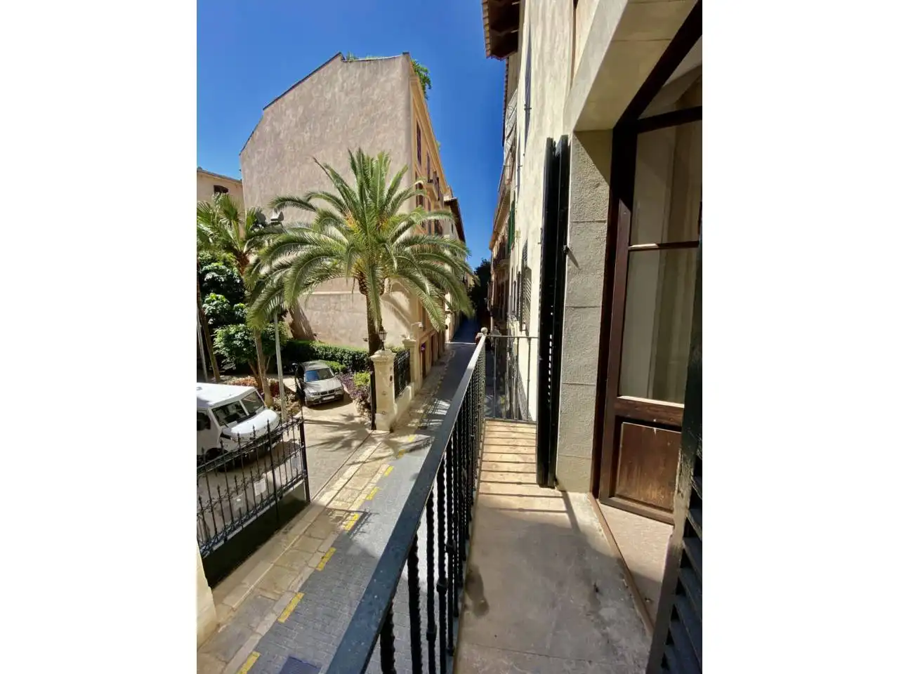 Vista exterior de Pis de lloguer en  Palma de Mallorca amb Aire condicionat, Calefacció i Moblat