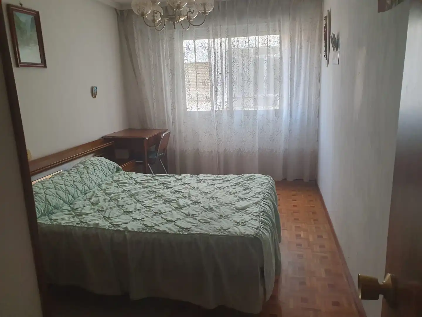 Schlafzimmer von Wohnung zum Verkauf in León Capital  mit Heizung, Parkett und Terrasse