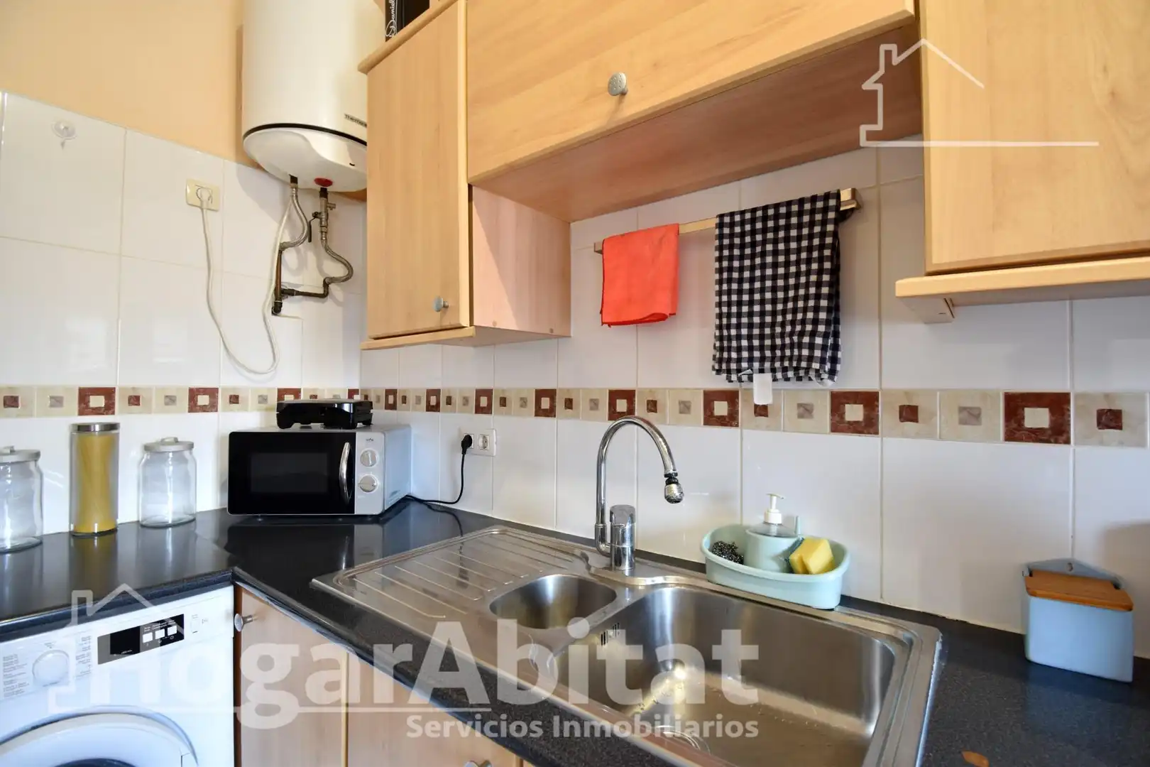 Kitchen of Flat for sale in Beniarjó  with Air Conditioner, Heating and Balcony