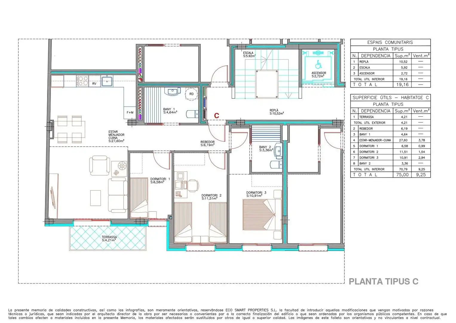 Appartamento con terrazza in vendita a CESAR MARTINELL I BRUNET, imagen 10