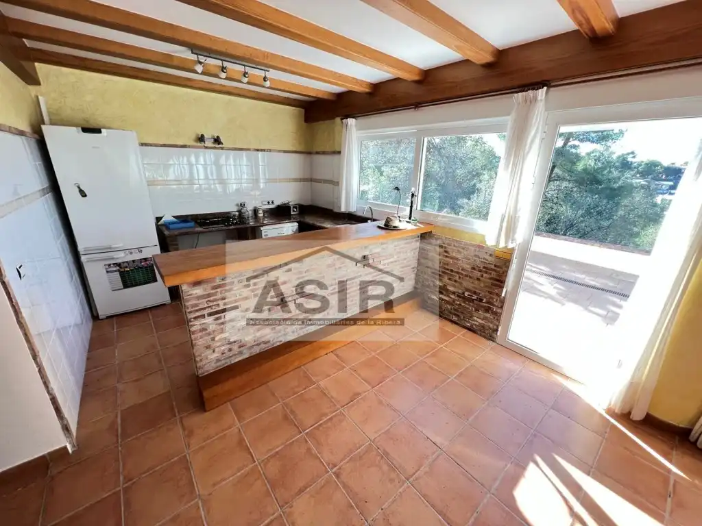 Cocina de Casa o chalet en venta en Alzira con Aire acondicionado, Terraza y Piscina