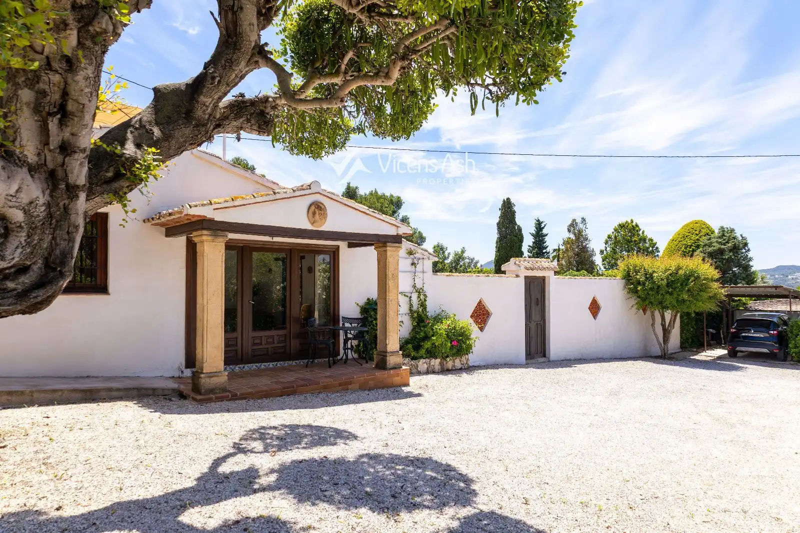Exterior view of Houses for sale in Jávea / Xàbia  with Storage room, Swimming Pool and Furnished