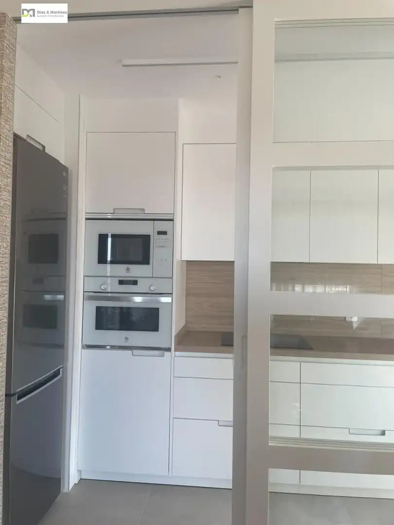 Kitchen of Flat for rent in León Capital   with Heating, Parquet flooring and Terrace