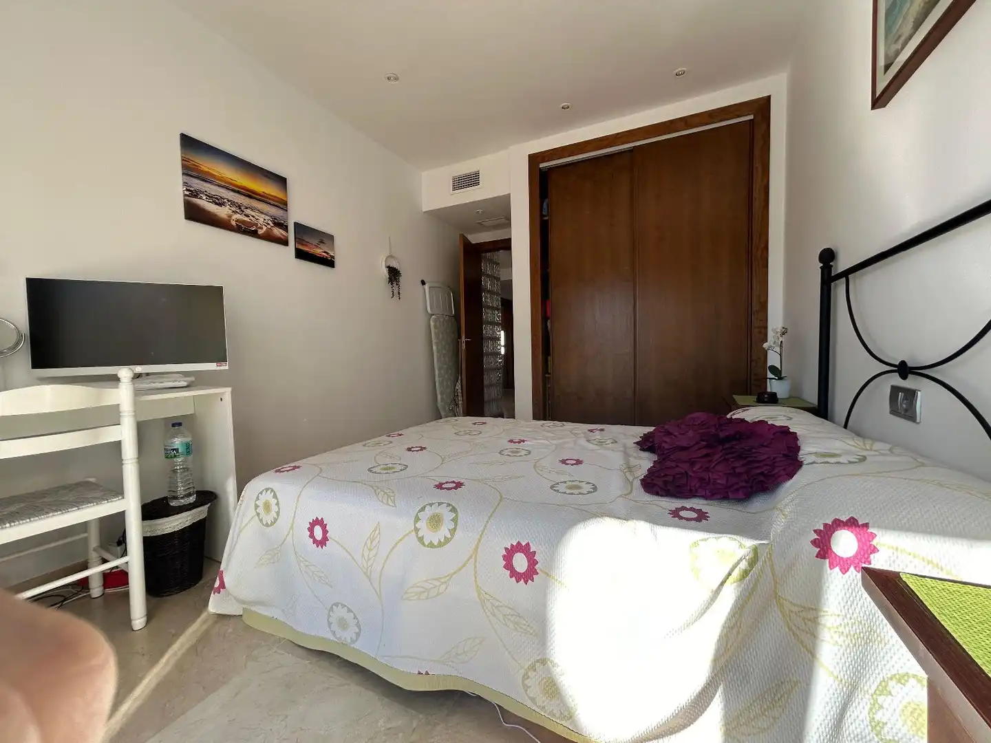 Schlafzimmer von Maisonette zum Verkauf in Vera mit Klimaanlage, Privatgarten und Terrasse