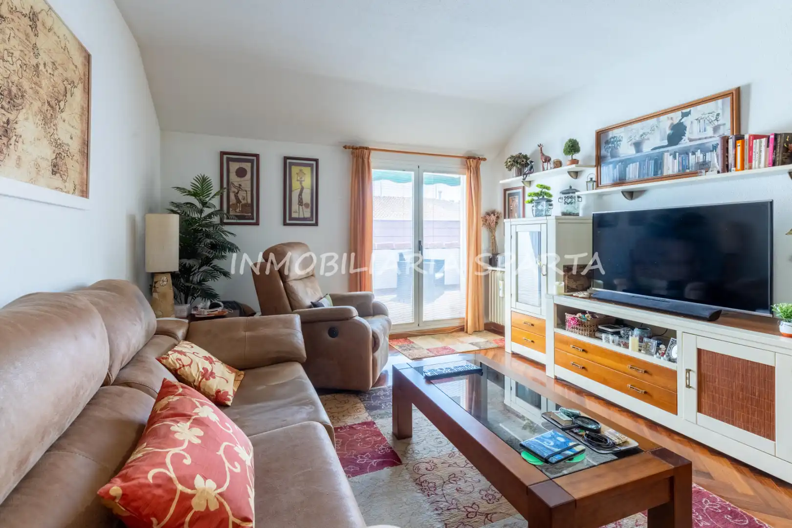 Living room of Duplexes for sale in Ciudad Real  with Air Conditioner, Heating and Parquet flooring
