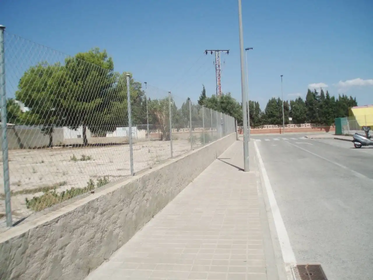 Vista exterior de Terreny industrial de lloguer en Alicante / Alacant