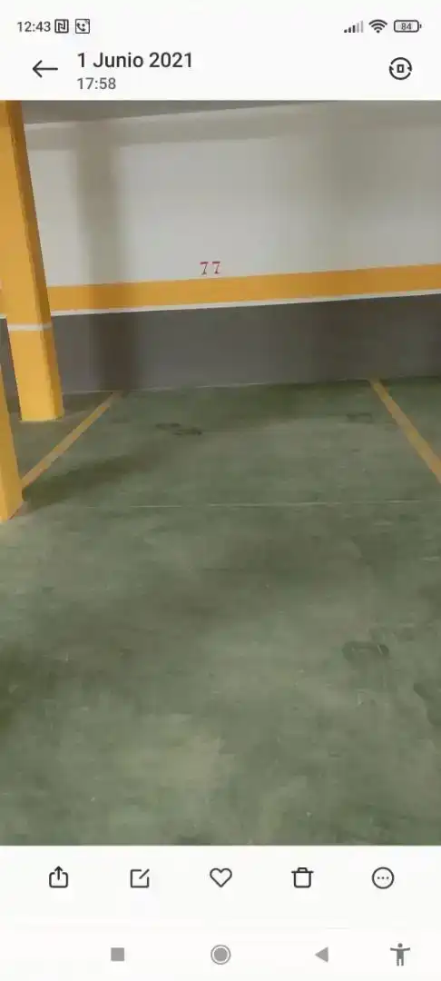 Parking of Garage for rent in Águilas