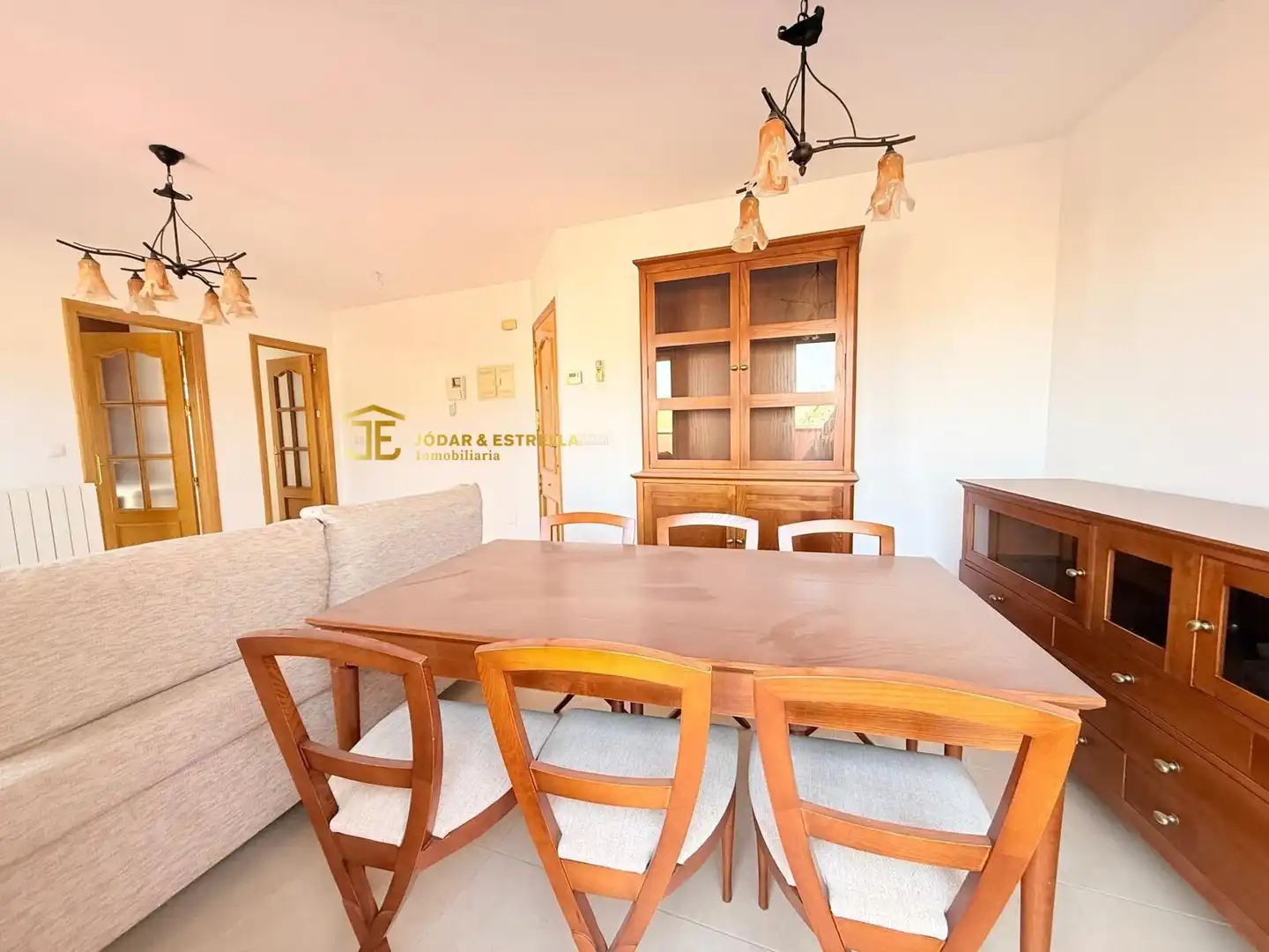 Esszimmer von Dachboden zum Verkauf in Lorca mit Klimaanlage und Terrasse