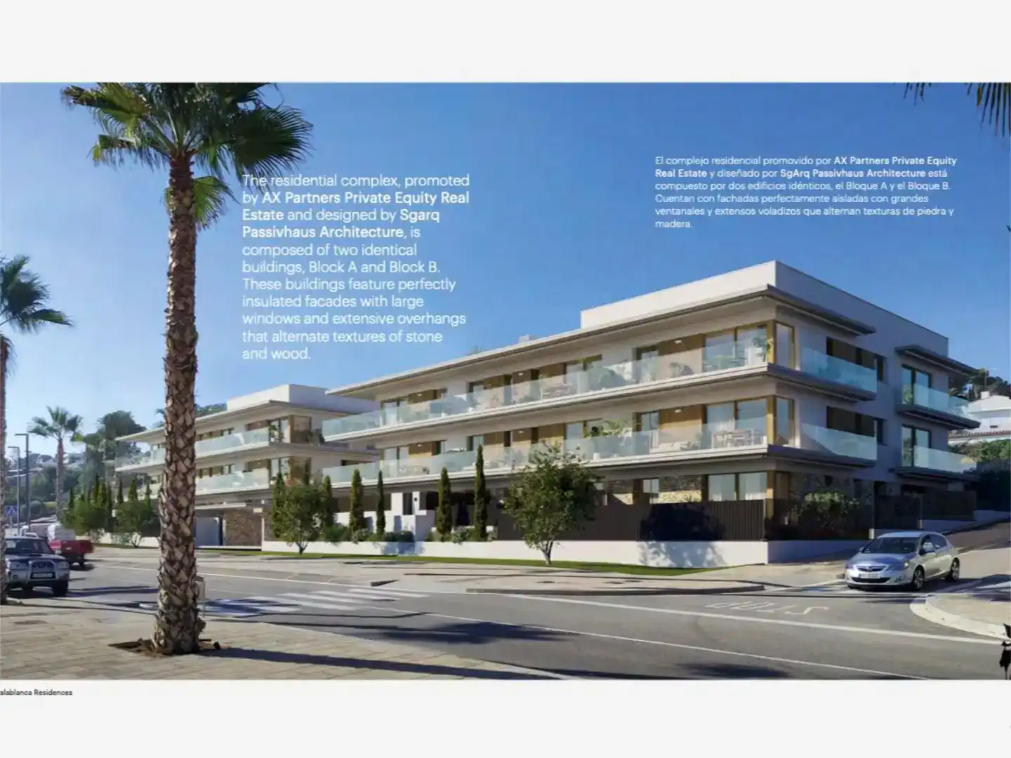 Vista exterior de Pis en venda en Sitges amb Aire condicionat i Balcó