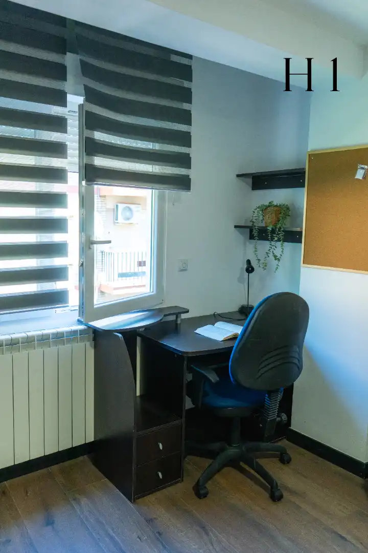 Flat for share in Zaragoza  with Air Conditioner, Heating and Private garden