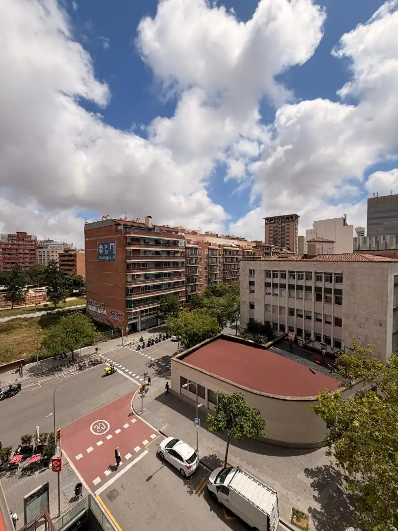 Exterior view of Attic for sale in Barcelona  with Air Conditioner, Heating and Parquet flooring