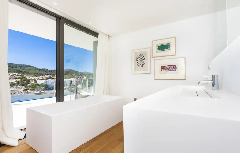 Bedroom of Houses for rent in Andratx  with Air Conditioner, Heating and Private garden