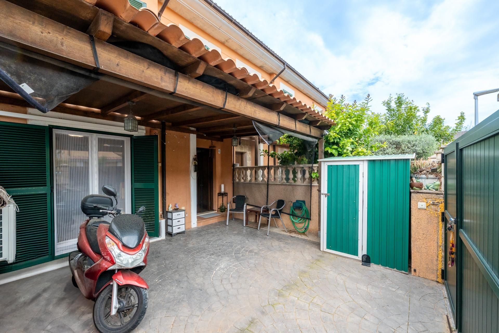 Terrassa de Casa adosada en venda en  Palma de Mallorca amb Calefacció, Jardí privat i Terrassa