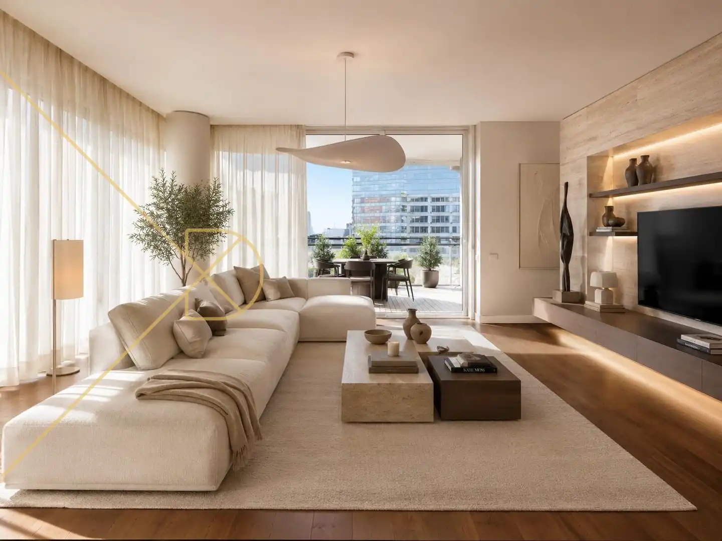 Piso con terraza en venta en Sant Martí