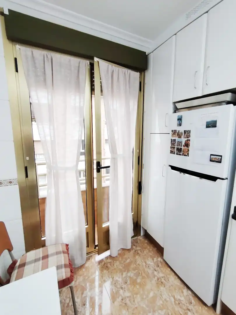 Bedroom of Flat for sale in Gijón   with Heating, Parquet flooring and Terrace