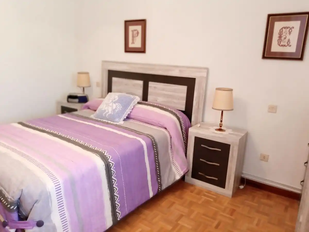 Bedroom of Flat for sale in Valladolid  with Heating, Parquet flooring and Terrace