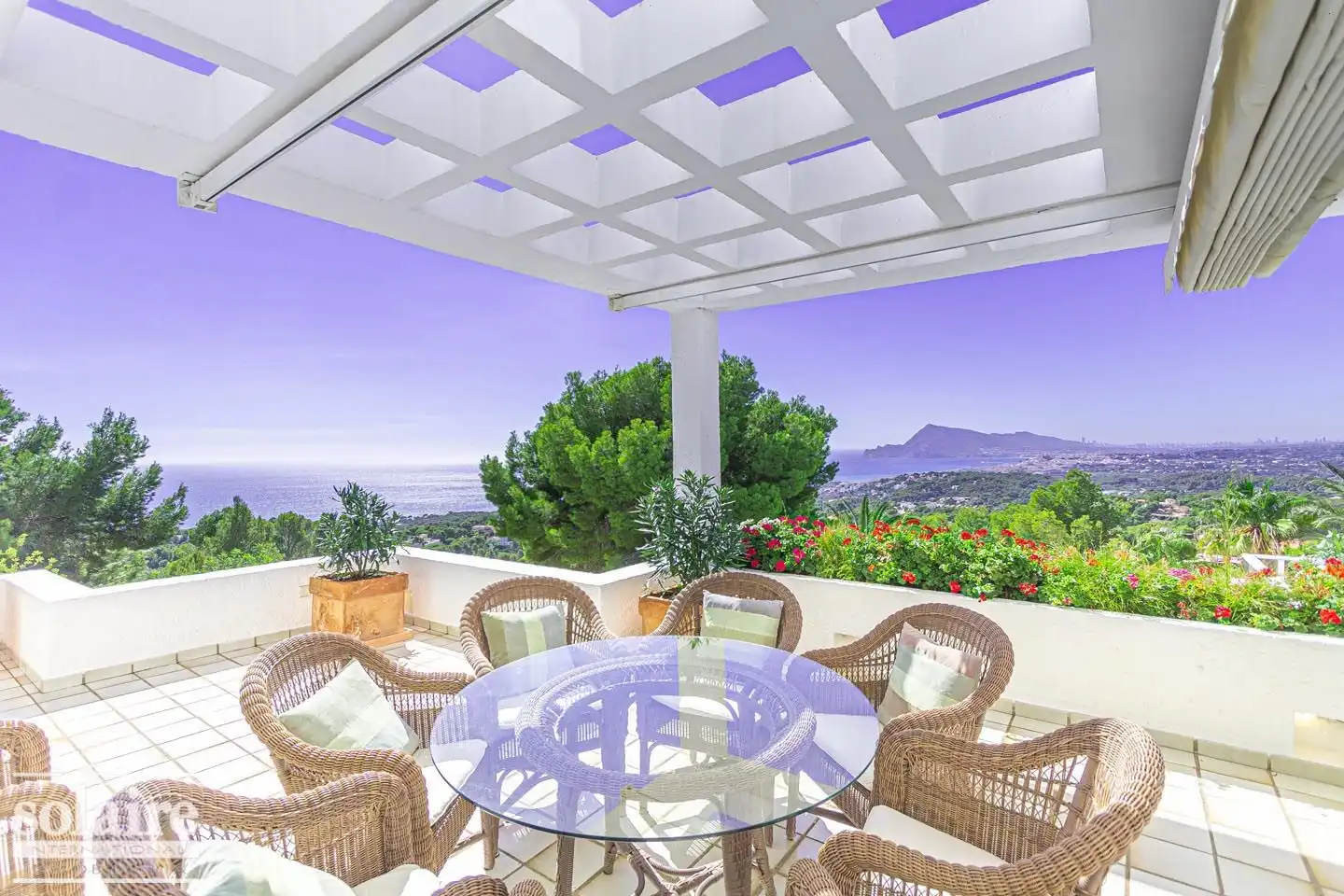Terraza de Casa o chalet en venta en Altea con Aire acondicionado, Calefacción y Jardín privado