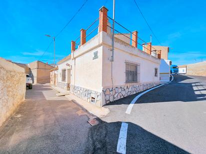 Exterior view of Single-family semi-detached for sale in Fuente Álamo de Murcia  with Air Conditioner and Terrace