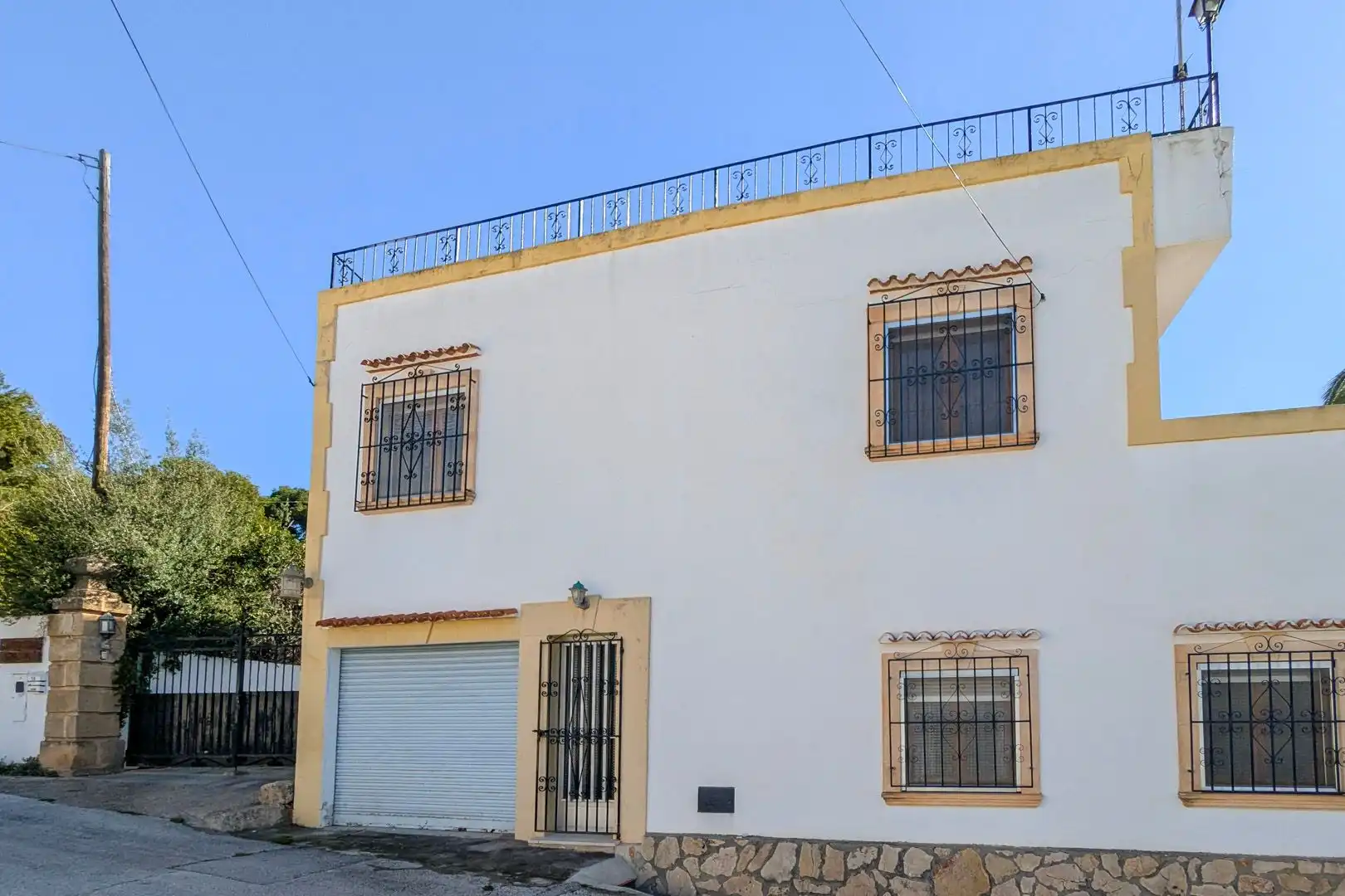 Exterior view of Houses for sale in Jávea / Xàbia  with Air Conditioner, Heating and Private garden