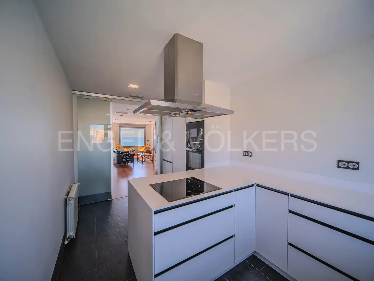 Cocina de Piso en venta en Alicante / Alacant con Aire acondicionado, Calefacción y Terraza