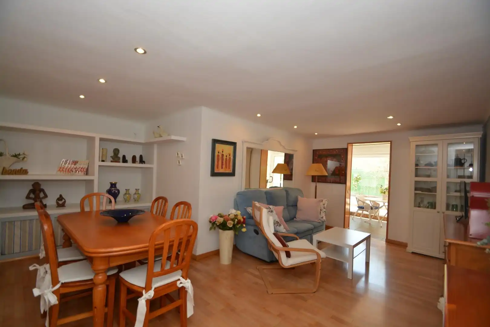 Sala de estar de Piso en venta en Igualada con Aire acondicionado, Calefacción y Parquet
