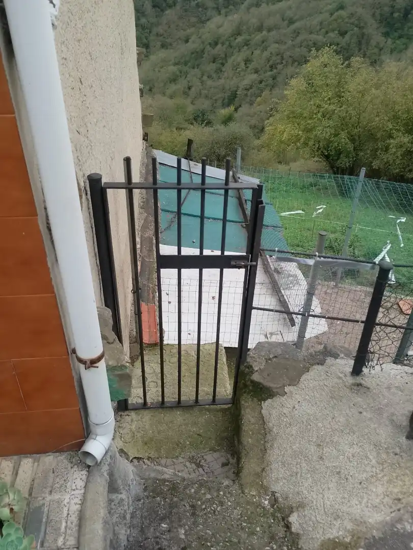 Garten von Einfamilien-Reihenhaus zum Verkauf in Langreo mit Heizung, Parkett und Terrasse