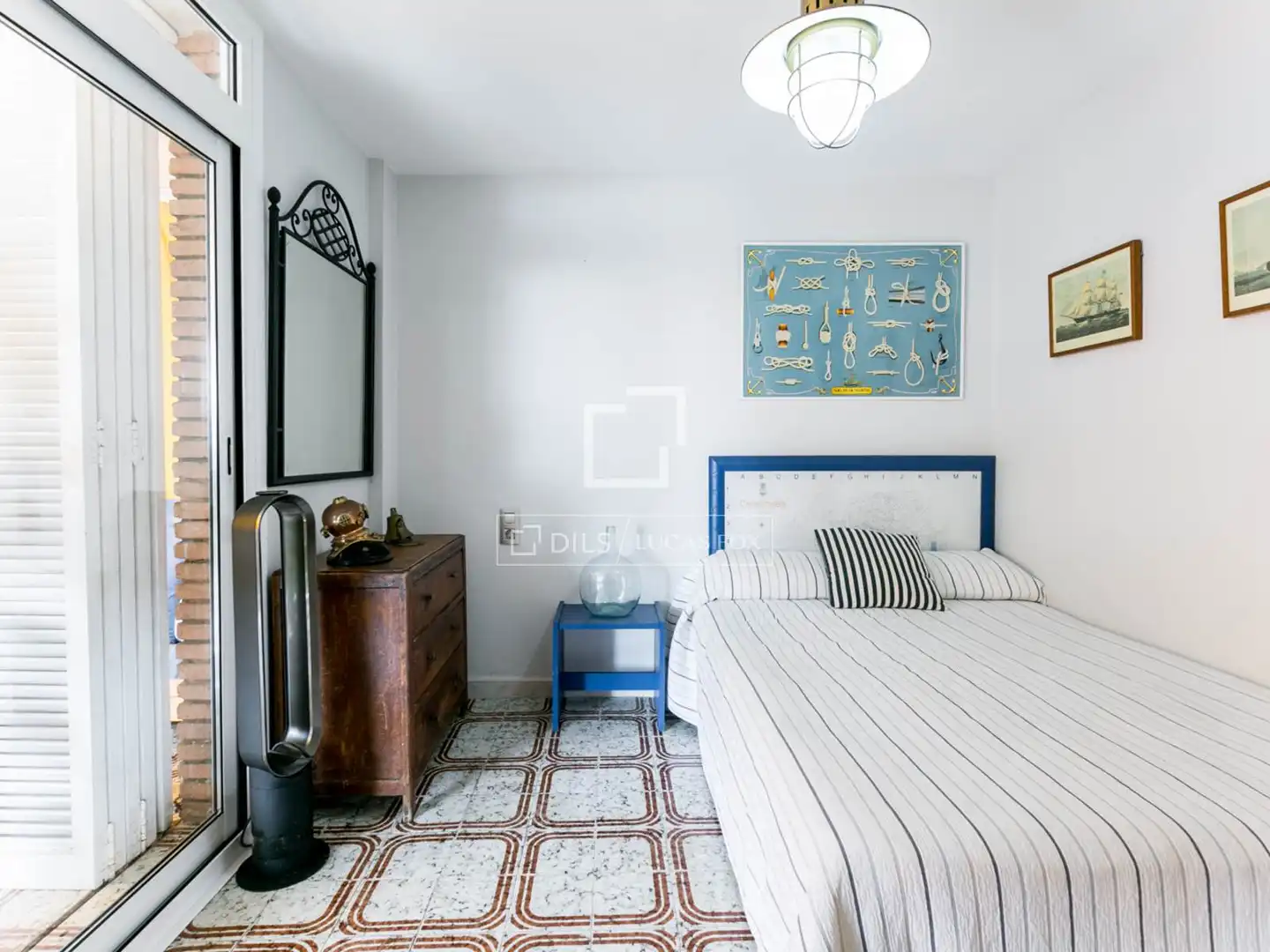 Schlafzimmer von Wohnung zum Verkauf in Castelldefels mit Heizung, Privatgarten und Terrasse