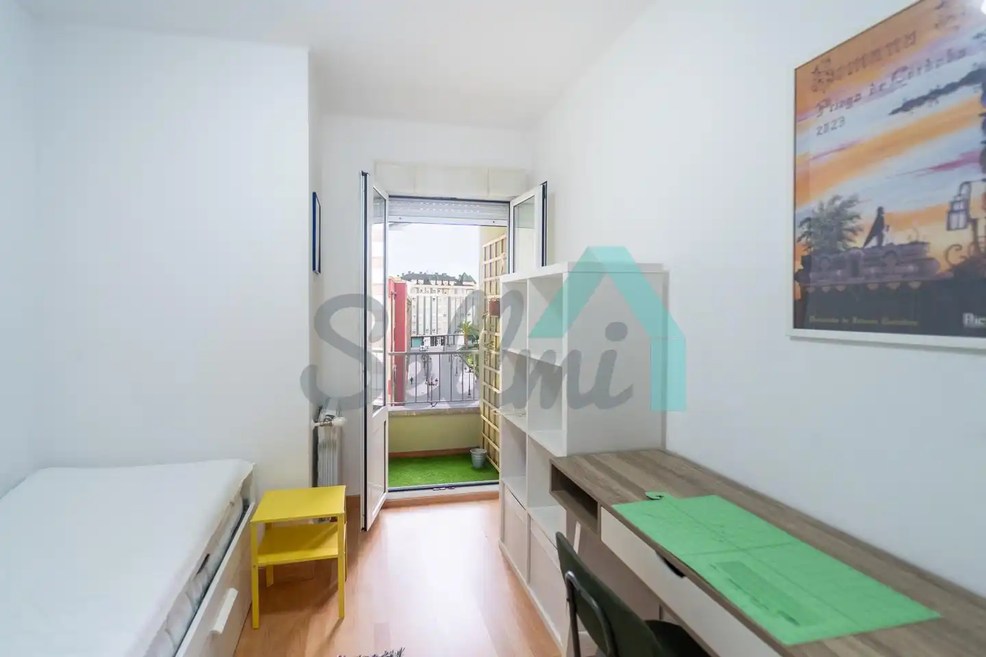 Bedroom of Flat for rent in Oviedo   with Heating, Furnished and Internet
