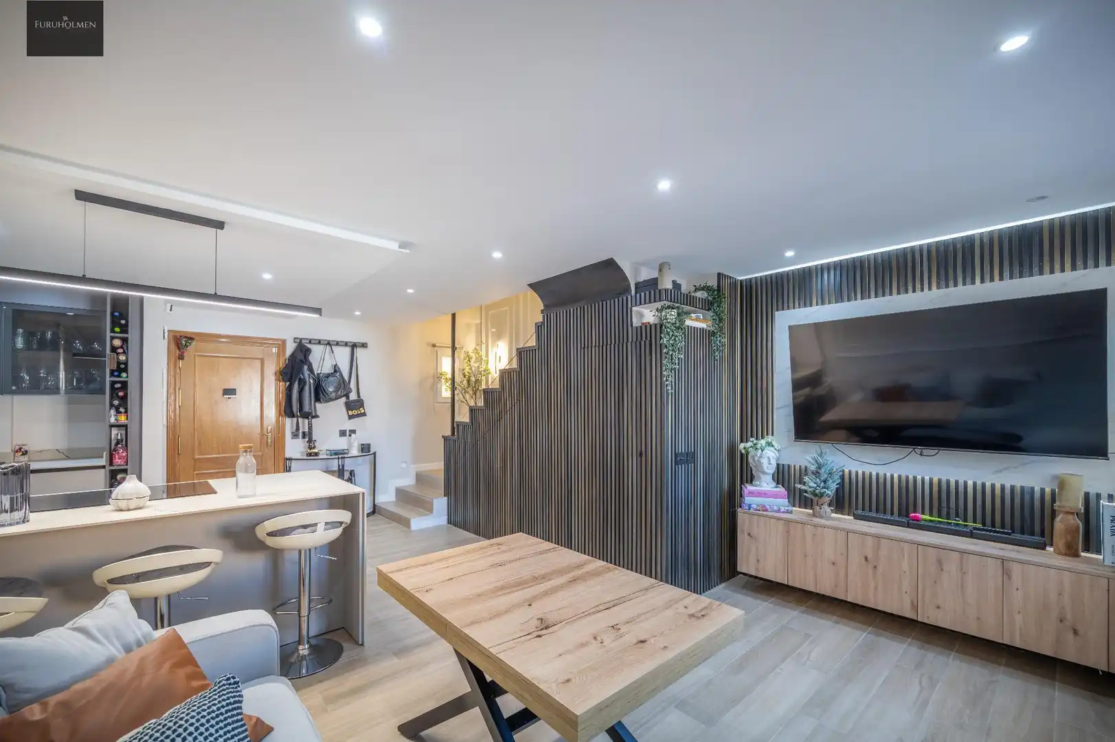 Living room of Duplexes for sale in Alhendín  with Air Conditioner, Heating and Storage room